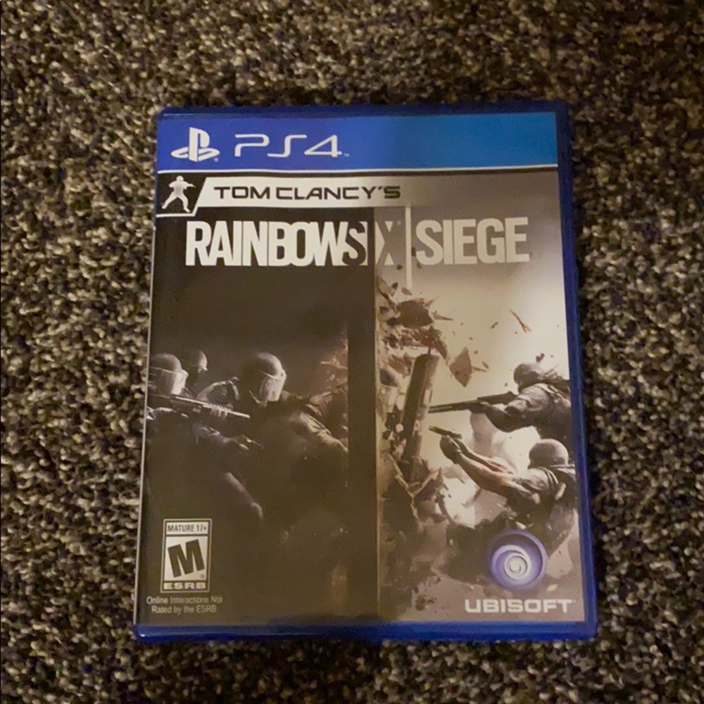 Tom Clancy’s Rainbow Six Siege (PS4 DISC)